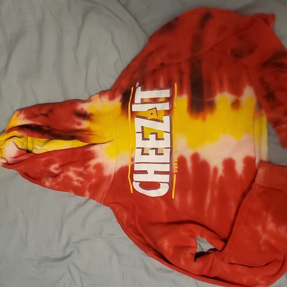 Cheezit Crop top sweat shirt